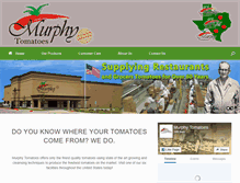 Tablet Screenshot of murphytomatoes.com